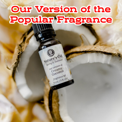 Creamy Coconut Fragrance Oil (our version of Bath & Body Works)