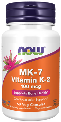 MK-7 Vitamin K-2 100 mcg (60 Veg Capsules) - Bulk Apothecary