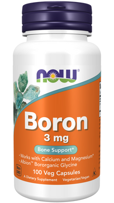Boron 3mg (100 caps) - Bulk Apothecary
