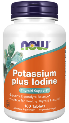 Potassium Plus Iodine (180 tabs) - Bulk Apothecary