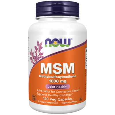 MSM 1000 mg - 120 Capsules - Bulk Apothecary