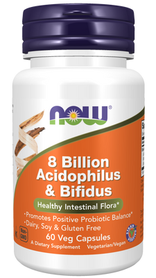 Acidophilus and Bifidus 8 Billion - 60 Vcaps - Bulk Apothecary