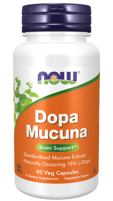 Dopa Mucuna 90 Veg Capsules - Bulk Apothecary