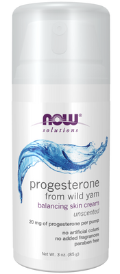 Progesterone from Wild Yam Balancing Skin Cream 3 oz. - Bulk Apothecary