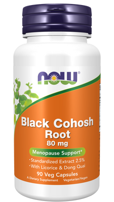 Black Cohosh Root 80 mg - 90 Capsules - Bulk Apothecary