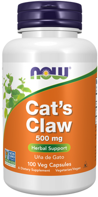 Cat's Claw 500 mg - 100 Capsules - Bulk Apothecary