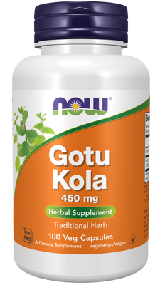 Gotu Kola 450 mg - 100 Capsules - Bulk Apothecary