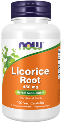 Licorice Root 450 mg - 100 Capsules - Bulk Apothecary