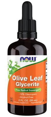 Olive Leaf Glycerite 18% - Vegetarian - 2 oz. - Bulk Apothecary