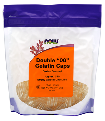 Empty Gelatin Caps "00" - 750 gel caps