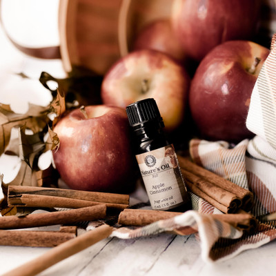 HOSLEY® Apple Cinnamon Potpourri & Fragrance Vial, 24oz