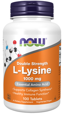 L-Lysine, Double Strength 1000 mg Tablets - Bulk Apothecary