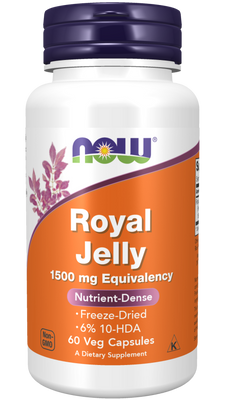 Royal Jelly 90 Veg Capsules - Bulk Apothecary