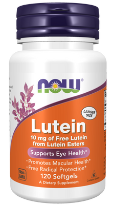 Lutein 10 mg (From Lutein Esters) - 120 Softgels - Bulk Apothecary