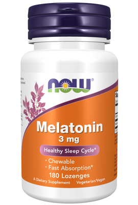 Melatonin 3 mg - 180 Lozenges - Bulk Apothecary