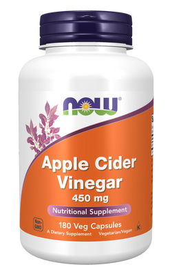 Apple Cider Vinegar 450 mg - 180 Vcaps - Bulk Apothecary