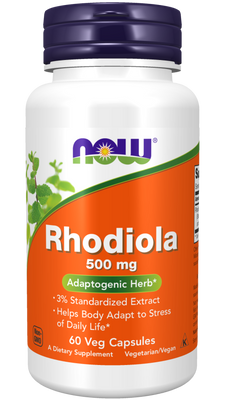Rhodiola 500 mg Extract 3 Percent - 60 Vcaps - Bulk Apothecary