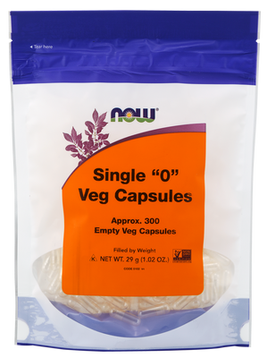 V-Capsules '0' Empty - 300 Capsules - Bulk Apothecary