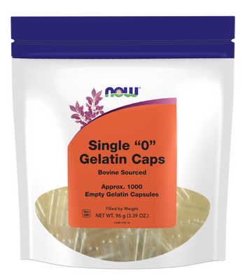 Gel Capsules '0' - 1000 Capsules - Bulk Apothecary
