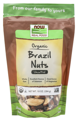 Raw Organic Brazil Nuts - 10 oz - Bulk Apothecary