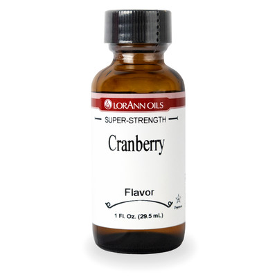 Lorann Oils Cranberry Flavor (Water Soluble) - Bulk Apothecary