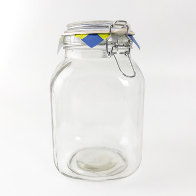 Heisond 500ml Glass Drinking Jar With Matching Straw for sale from Perkal  Promo