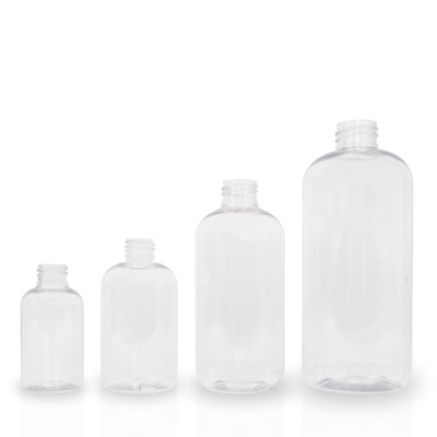 Clear Cylinder Spray Bottles Bulk Pack - 8 oz