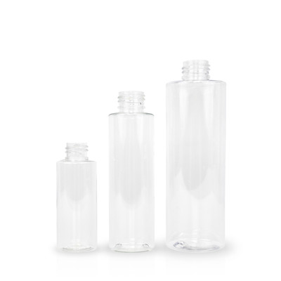 Clear Cylinder Spray Bottles Bulk Pack - 2 oz