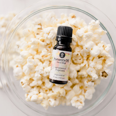 Popcorn Fragrance Oil (15ml) for Diffusers, Soap Making, Candles, Lotion,  Home Scents, Linen Spray, Bath Bombs, Slime