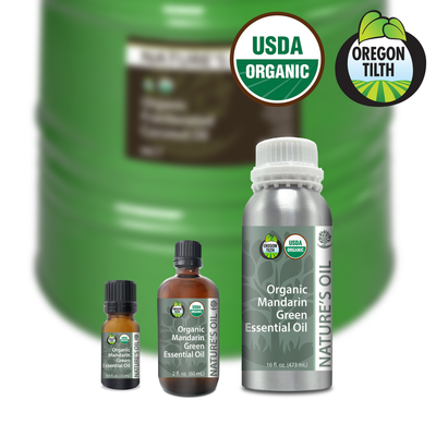 Certified Organic Mandarin Essential Oil
