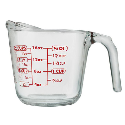 16 oz. Glass Measuring Cup - Bulk Apothecary