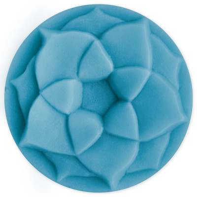 Lotus Blossom Small Round Soap Mold - Bulk Apothecary