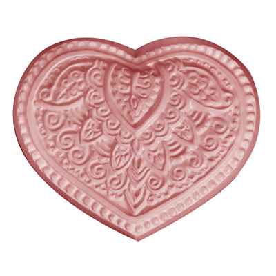 Henna Heart Soap Molds