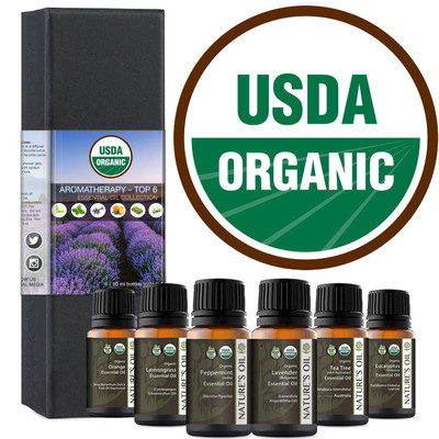 USDA Certified Organic Essential Oils Kit