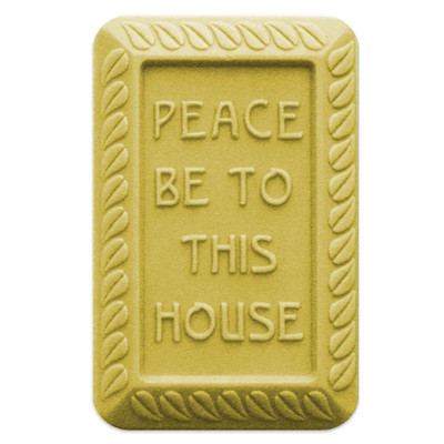 Peace Be To This House Soap Mold - Bulk Apothecary