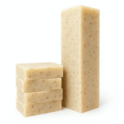 Grapefruit Tea Tree Scrub Cold Process Soap