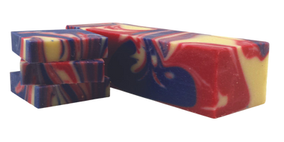 Wild Passion Cold Process Soap - Single 3lb. Loaf (precut to 10 - 1" Bars)