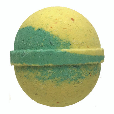 Large 5 oz Banana Kiwi Bath Bomb - Bulk Apothecary