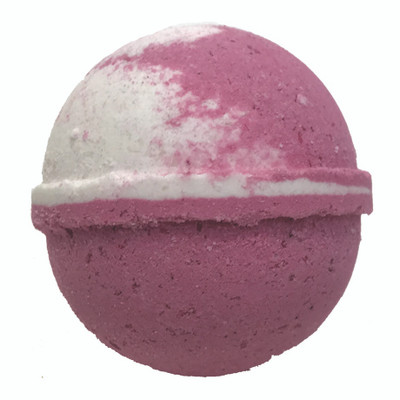 Large 5 oz Mulberry Bath Bomb - Bulk Apothecary
