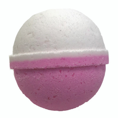 Large 5 oz Pink Sugar Bomb Bath Bomb - Bulk Apothecary