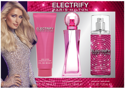 Paris Hilton Electrify Women Eau De Parfum Set 1.3 oz 3-Piece | Bulk