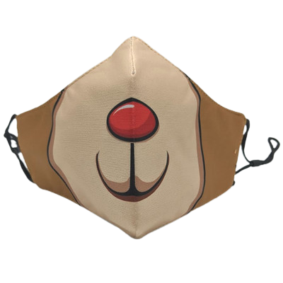 Ugly Christmas Masks - 016 (Rudolph Nose) - Bulk Apothecary