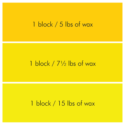 Yellow Color Blocks - Bulk Apothecary