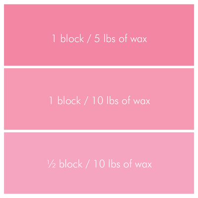 Pink Color Blocks - Bulk Apothecary