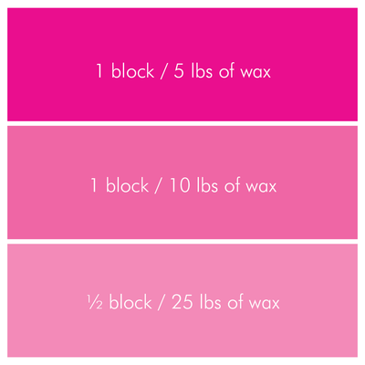 Magenta Candle Color Blocks - Bulk Apothecary