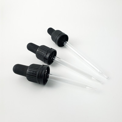 Glass Droppers Caps for 30 ml, 60 ml, 120 ml Bottles - Bulk Apothecary