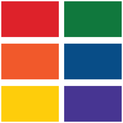 Candle Color Block Primary Colors Sample Kit - Bulk Apothecary