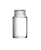 1 oz Clear Glass Cylinder Bottle