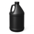 Black Plastic Gallon Jug with Child-Resistant Ribbed Cap Black Plastic Gallon Jug with Child-Resistant Ribbed Cap