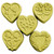 Guest 5 Hearts Soap Mold Guest 5 Hearts Soap Mold